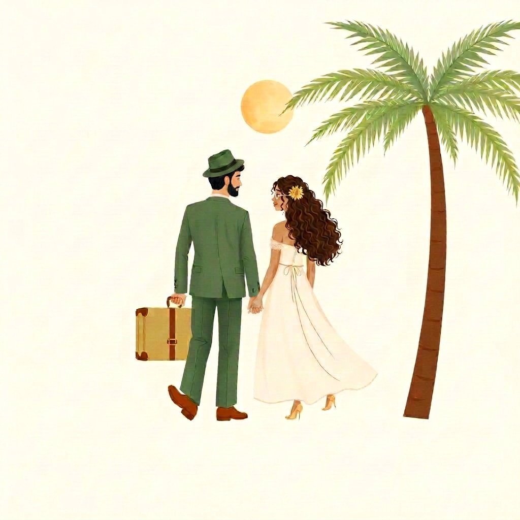 Ilustração Lua de Mel